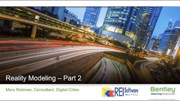 [Full Webinar] ContextCapture Part I - Reality modeling 2 [EN]