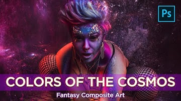 Fantasy Art Photoshop Tutorial - how to create another world in Photoshop