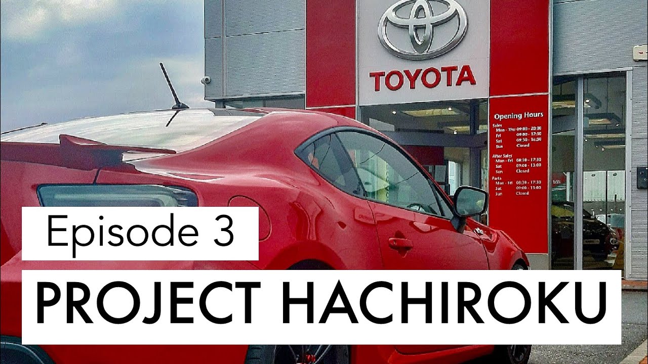 Project Hachiroku - Ep.3 The GT86 recall story and coilover install part 1