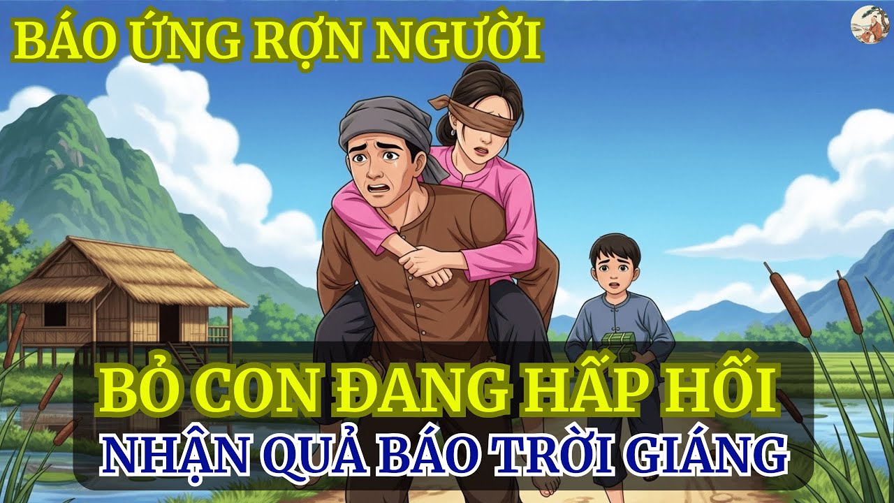 Được Cứu Sáng Mắt Rồi Lấy Hết Tiền Bỏ Lại Chồng Con –Người Vợ Vô Ơn Trả Nghiệp Trong Kết Cục Đau Đớn