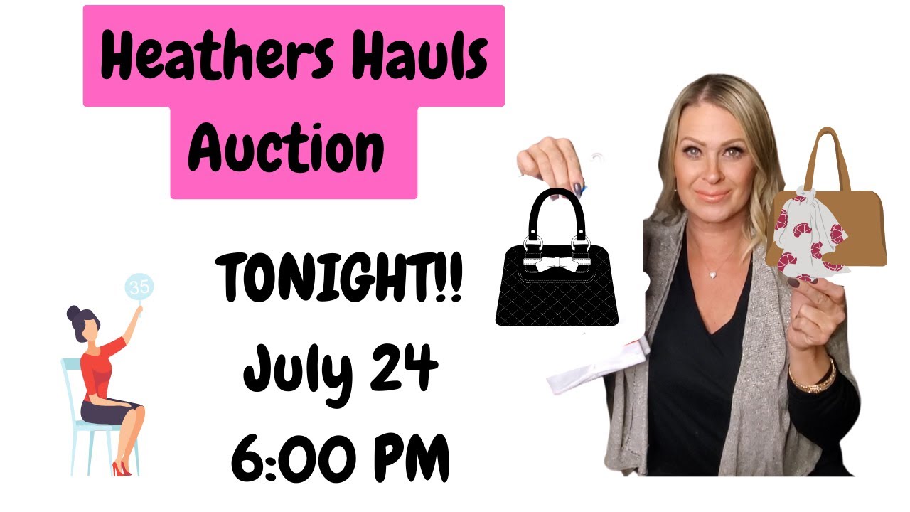 MONDAY AUCTION! OCT 16 6PM MST CLOTHING, HANDBAGS, HOLIDAY, GIFTS