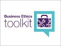 The ibe business ethics toolkit why is the toolkit useful for smes