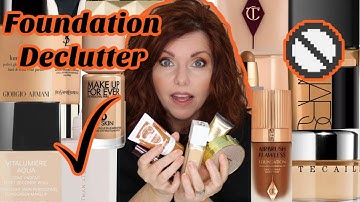 Foundation Declutter | What I