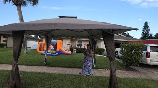 SLOWSNAIL Outdoor Pop Up Gazebo, 13' x 13'