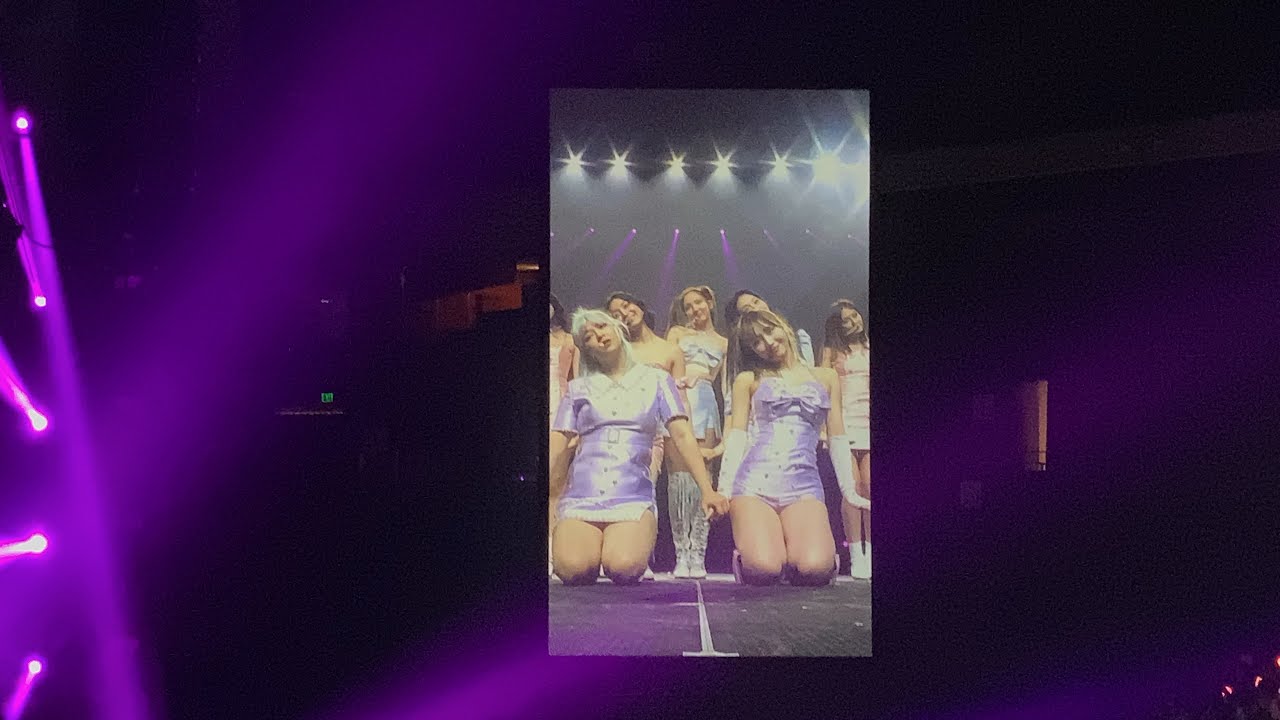 What is Love + Knock Knock + MORE & MORE - TWICE 4th World Tour III in Oakland 4K