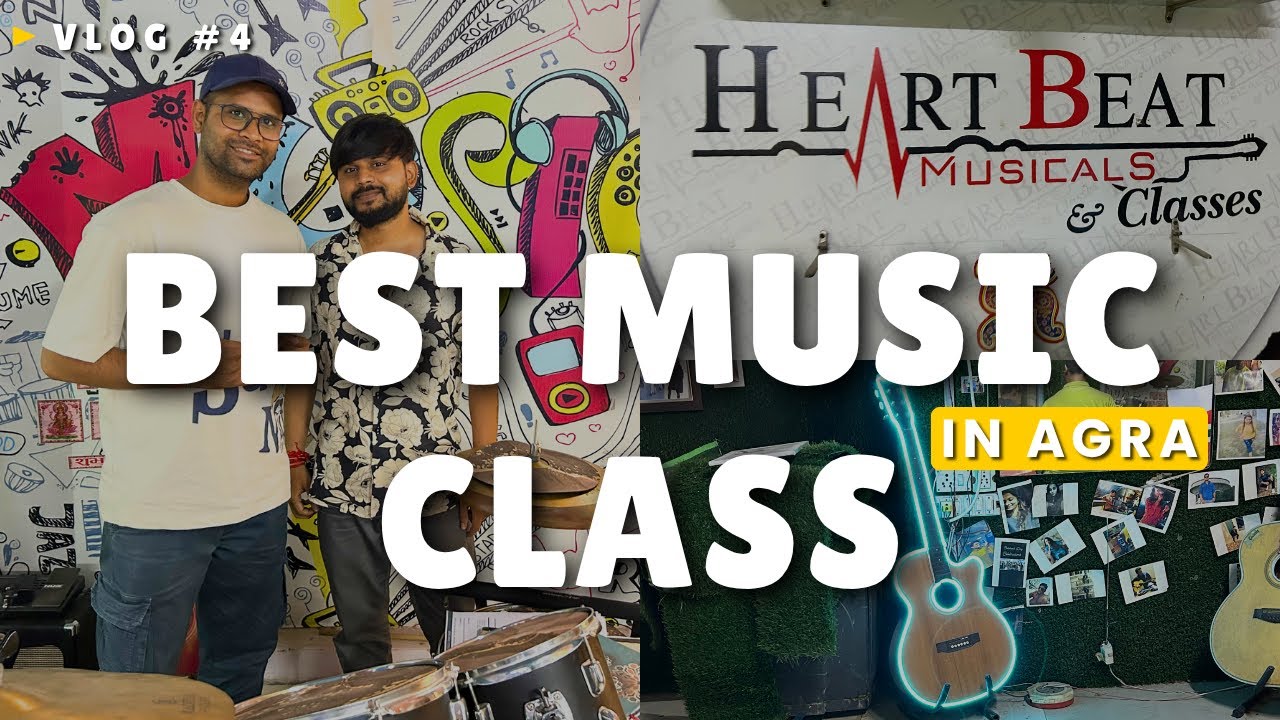 Exploring Best Music Class in Agra | Filmy in Real Vlogs