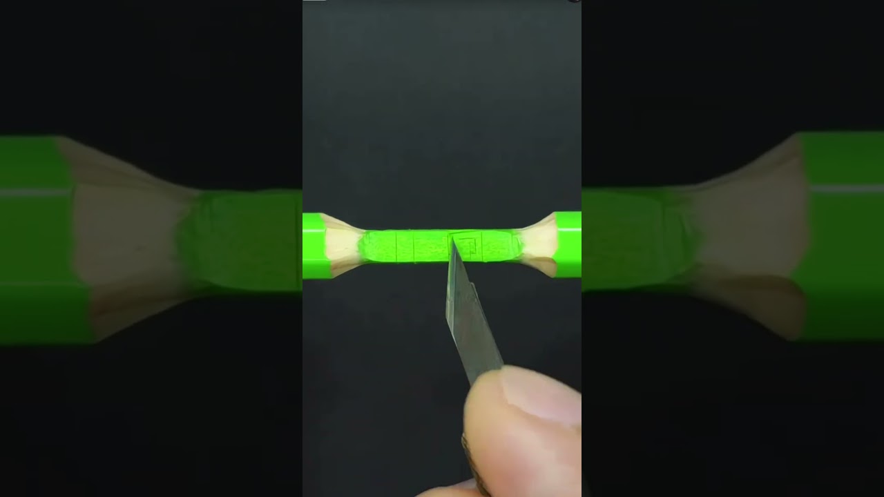 Ultra Detailed Pencil Carving – You Won't Believe It! 