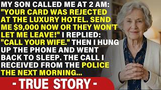 He Called Me At 2 AM： ＂Your Card Got Declined At The Hotel. Send Me $9,000 Now Or Else