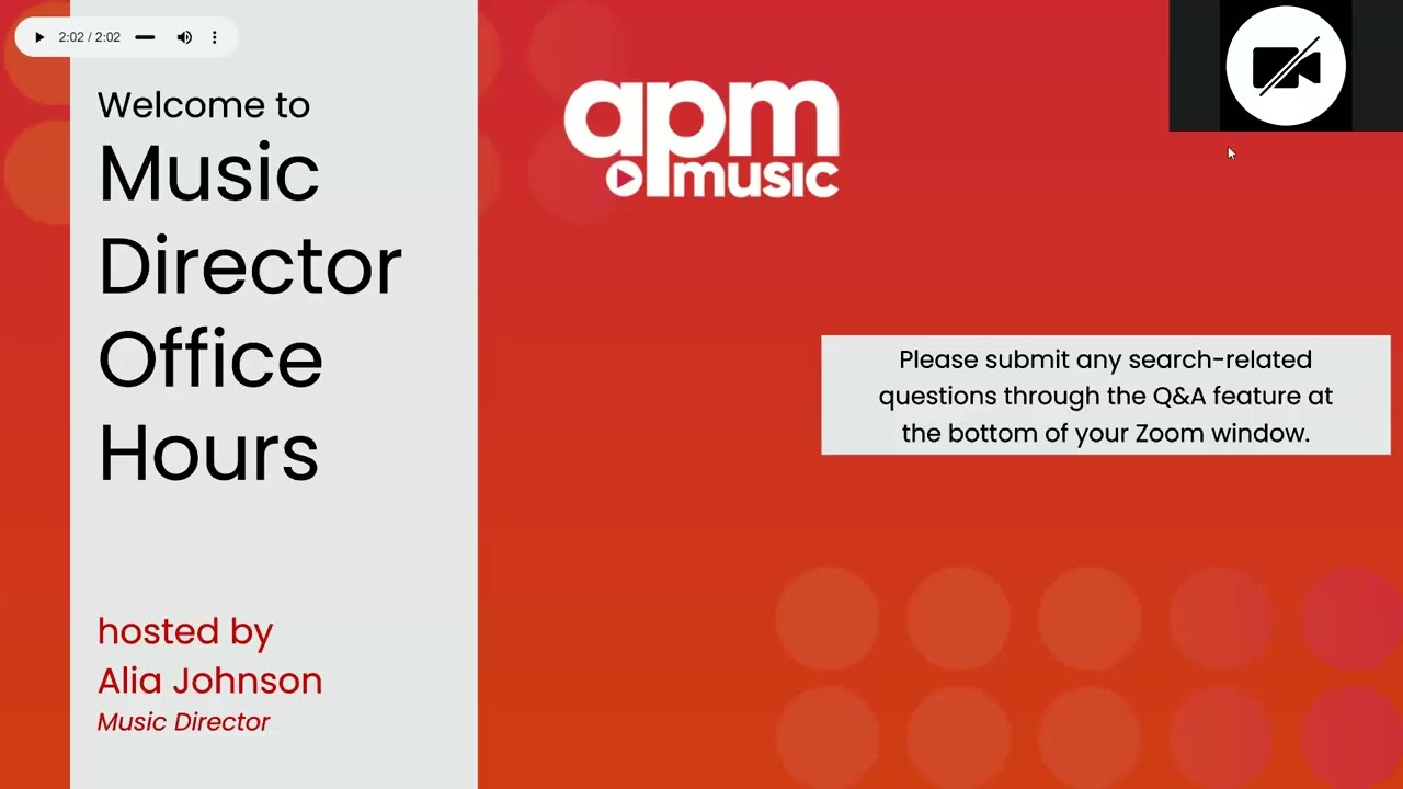 APM Office Hours - Fall/Winter Sports