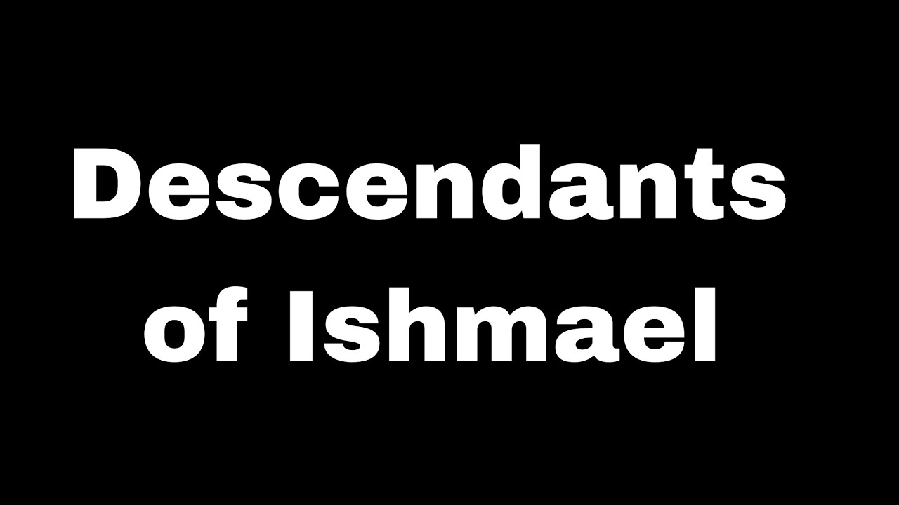 Descendants of Ishmael YouTube