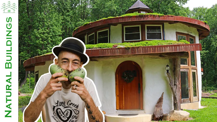 Permaculture Designer Builds Unique Straw Bale Hom...
