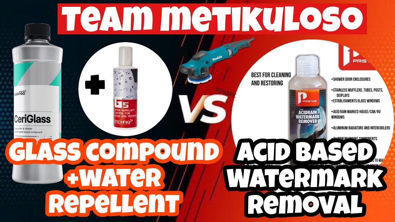 Acid Rain Watermark Remover Windshield Washer Fluid Paint Temu