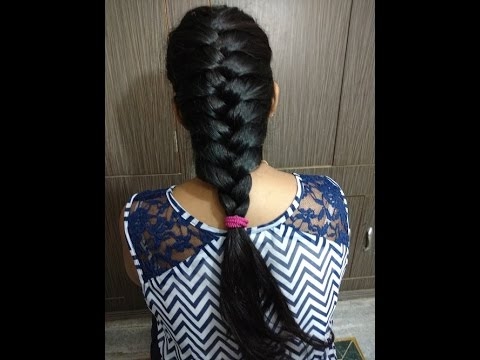 Full Khajuri Choti for Girls  Stylish French Braid Hairstyle for Beginners   YouTube