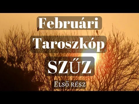 Videó: Horoszkóp, 2018. Február 1