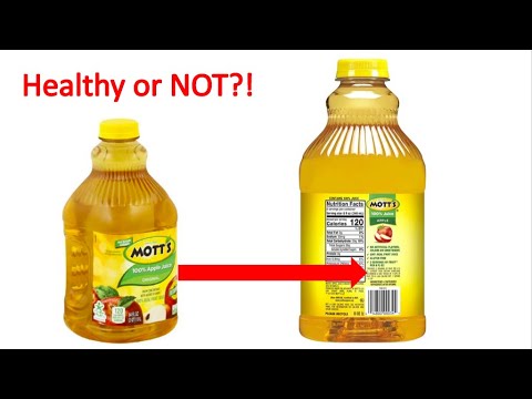 Is MOTTS'S APPLE JUICE healthy?! how is Mott's apple juice made?  **Up-dated 2022**