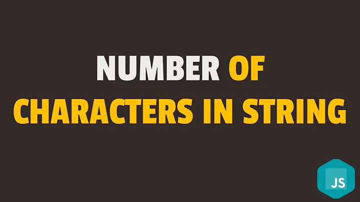 How to Get Number of Characters in a String in Javascript