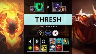 Thresh Support vs Alistar - KR Diamond Patch 25.19