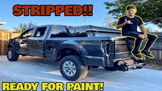 I Bought a WRECKED 2019 Ford F250 and I am Rebuilding it! Truck STRIPPED! Part 3