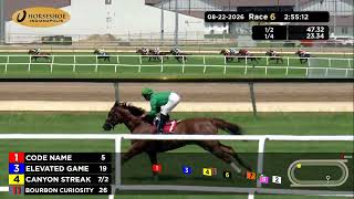 RACE 6 PROGRAM 08 22 2026