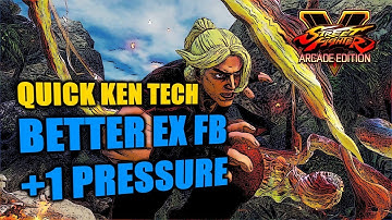 SFV S4 Ken: Corner EX Fireball Pressure / Frame Traps (With Commentary)