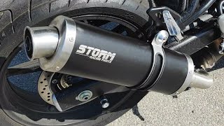 SV650 Storm (by mivv) exhaust