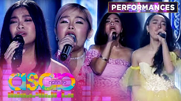 Elha, Janine, Sheena and Lara belt-out "Sino Nga Ba Siya?" | ASAP Natin 