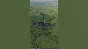 Bf109 500 kg bomb drop off target