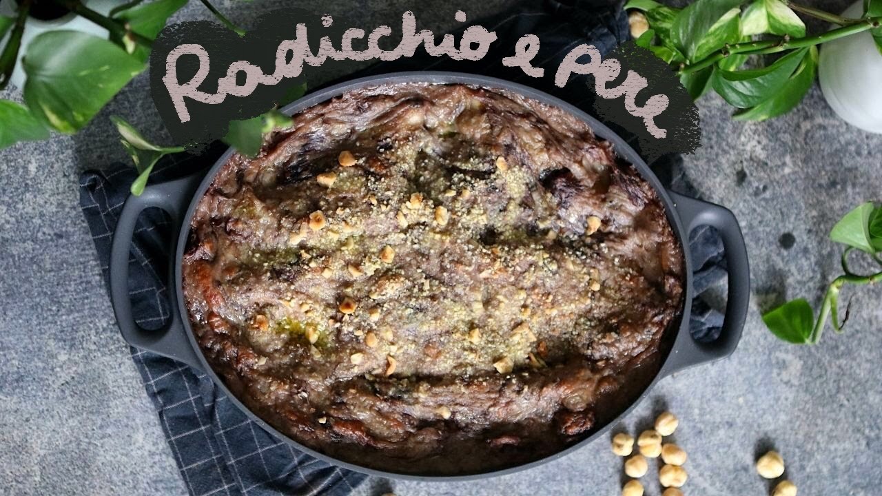 Lasagne RADICCHIO e PERE | Ricetta facilissima