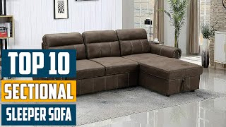 Top 10 Best Sectional Sleeper Sofas in 2024 | The Ultimate Countdown, Reviews & Best Picks!