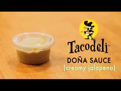 Tacodeli Creamy Jalapeño Doña Sauce Recipe