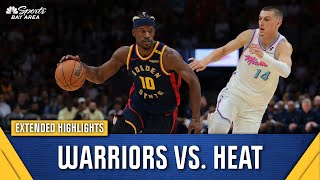 Warriors vs. Heat highlights: Top plays in Golden State's 112-86 loss | NBC Sports Bay Area