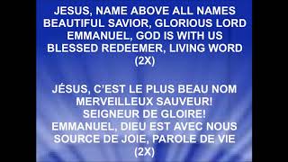 JÉSUS LE PLUS BEAU NOM - Macaire Kalabasi (en anglais et français) chords