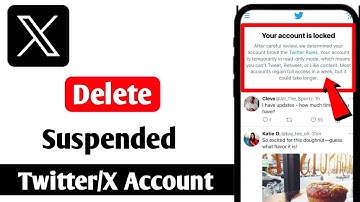 How To Delete Suspended Account In X Twitter | Twitter Account Suspended Problem Solve