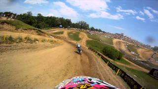 GoPro HD: Darryn Durham  High Point Lucas Oil Motorcross  2011