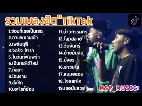 รวมเพลงฮิตมาแรงในTikTok เพลงใหม่ล่าสุด เพลงเพราะฟังสบาย ในTikTok