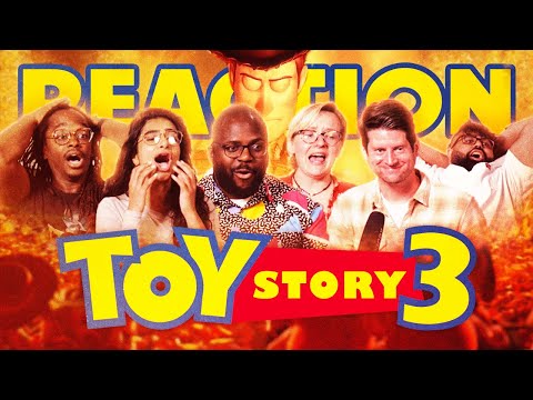 NIGHTMARE AT SUNNYSIDE?? - Toy Story 3 - Group Reaction
