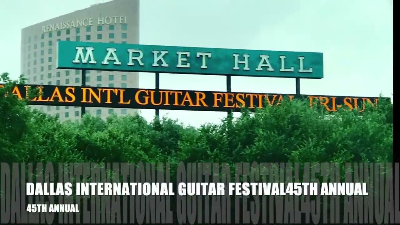2023 Dallas International Guitar Festival Promo Featuring Eric Johnson