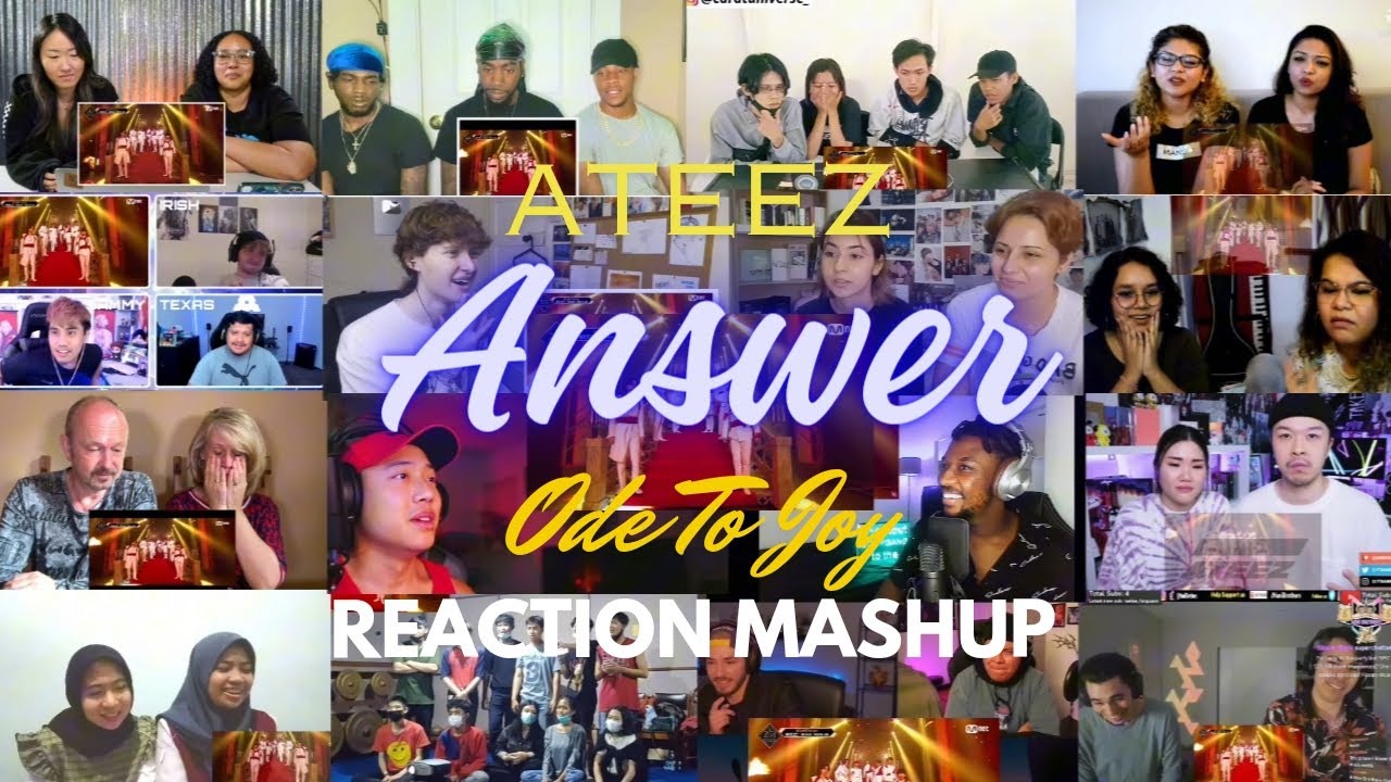 ATEEZ(에이티즈) - 'Answer : Ode To Joy' Kingdom Performance REACTION MASHUP