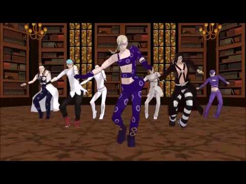 GENTLEMAN 【MMD ジョジョ】暗殺チーム Jojo's Bizarre Adventure: Vento Aureo