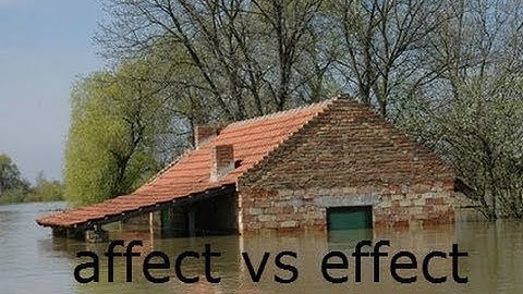 Commonly Confused Words: affect vs effect