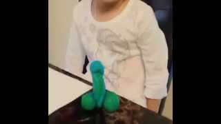 A Dolphin on Wheels - Playdoh teaches Anatomy