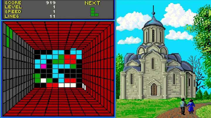 Alfred Tries To Play: Welltris (Amiga)