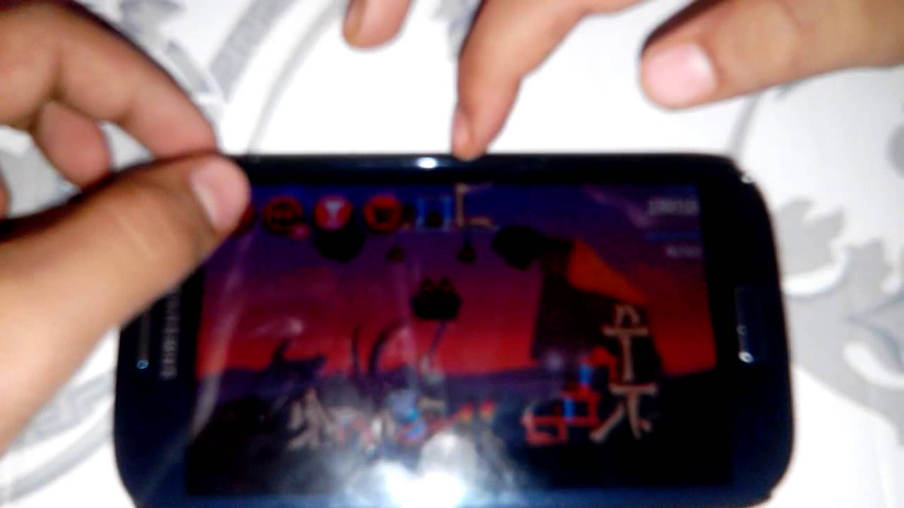 Angry birds star wars 2 on Samsung Galaxy grand