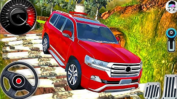 Offroad SUV Jeep Driving Simulator - Prado Car 4x4 Mountain Climbing Drive - Android Gameplay