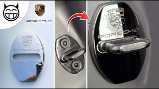 🛠 Cache de gâche de serrure Porsche