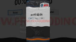 Cara Membuat Stopwatch dengan Timer di VB.Net | VB.Net Tutorial #shorts #vbnet #tricks