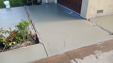 Veterans concrete,...continue edging / control joints / troweling