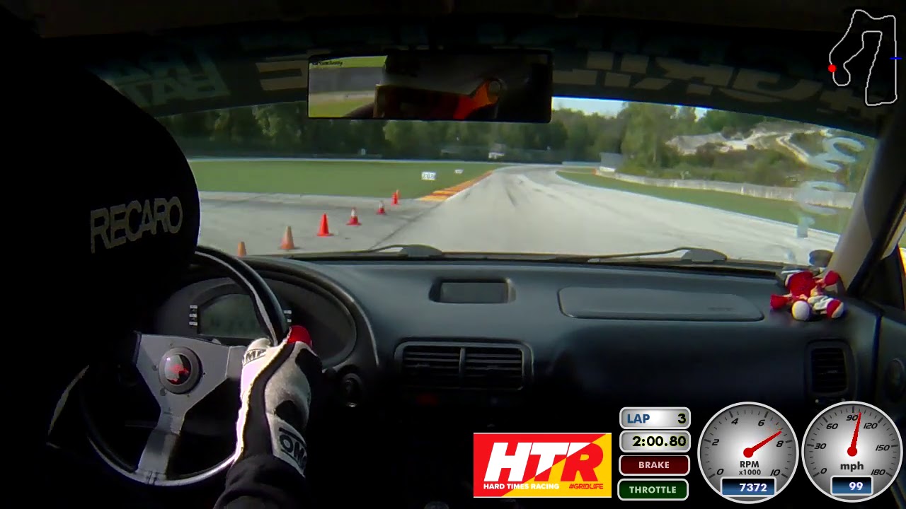 Hard Times Racing Acura Integra 361 Road America 20200913 best lap