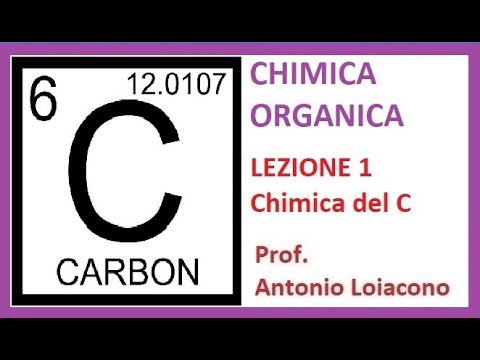 Video: Il Carbonio Come Elemento Chimico
