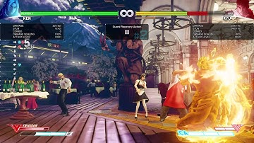 SFV Ken bait after blocked meaty setup